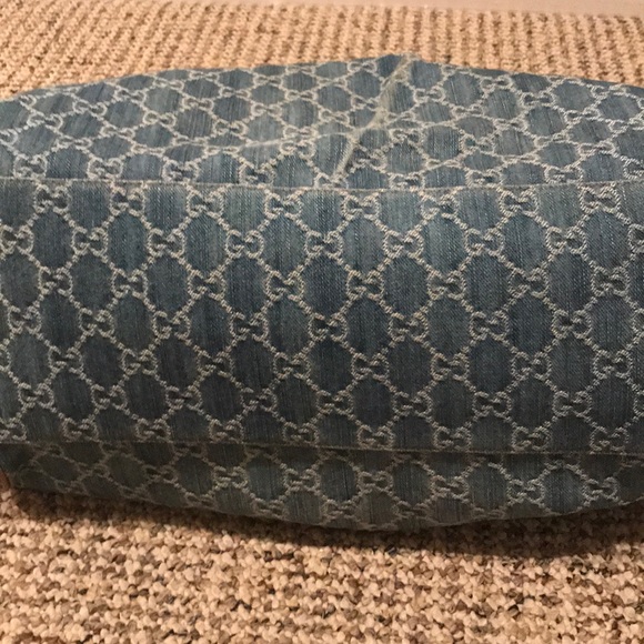 Gucci Boston Sukey Denim Bag - Picture 2 of 15